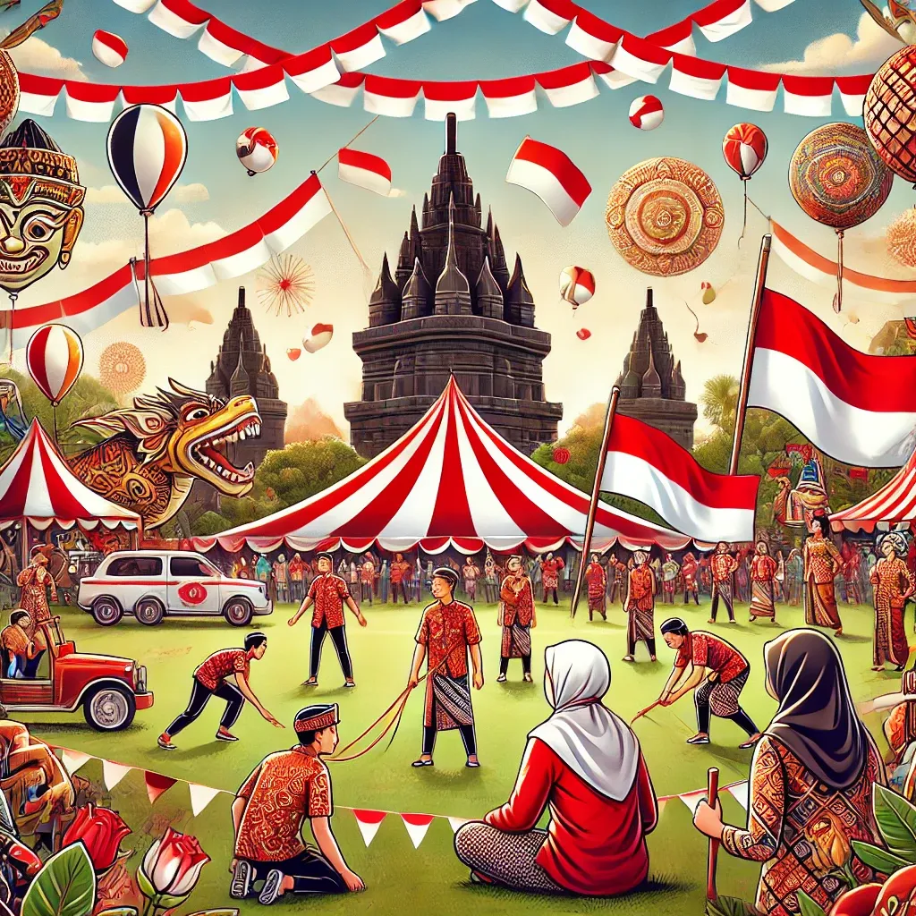 Kumpulan Gambar Memeriahkan Hari Kemerdekaan 17 Agustus 2024