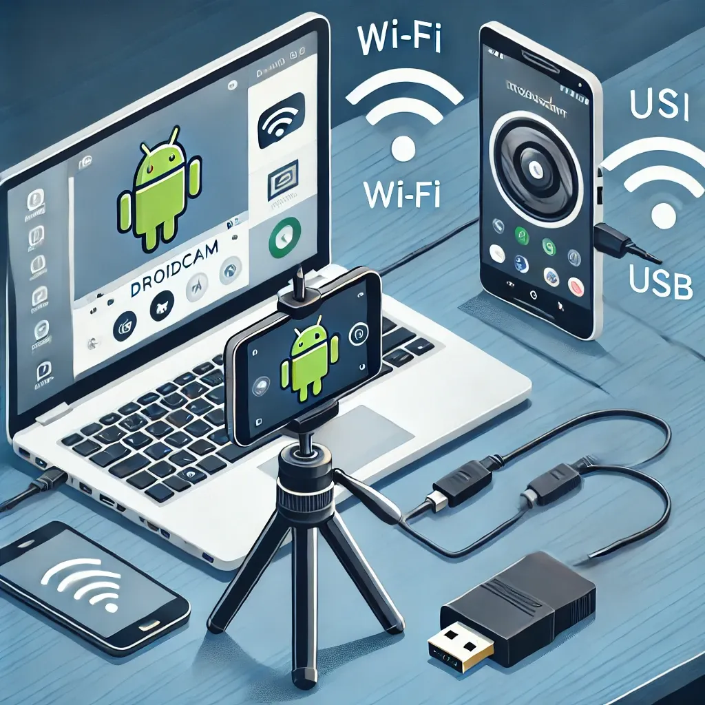Cara Menggunakan Hp Android Jadi Kamera Laptop Pakai DroidCam di Windows