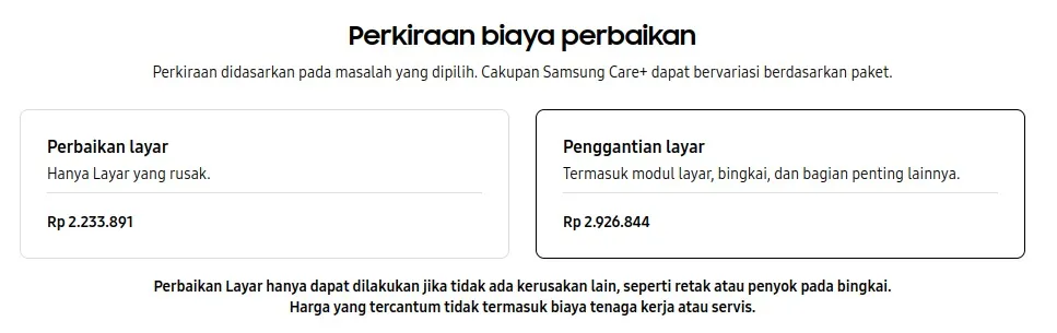 servis ganti lcd samsung s24